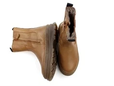 Bisgaard vinterstøvlette Dessy cognac med TEX